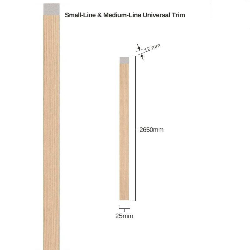 Natural Linerio Trim - Universal 2.65M