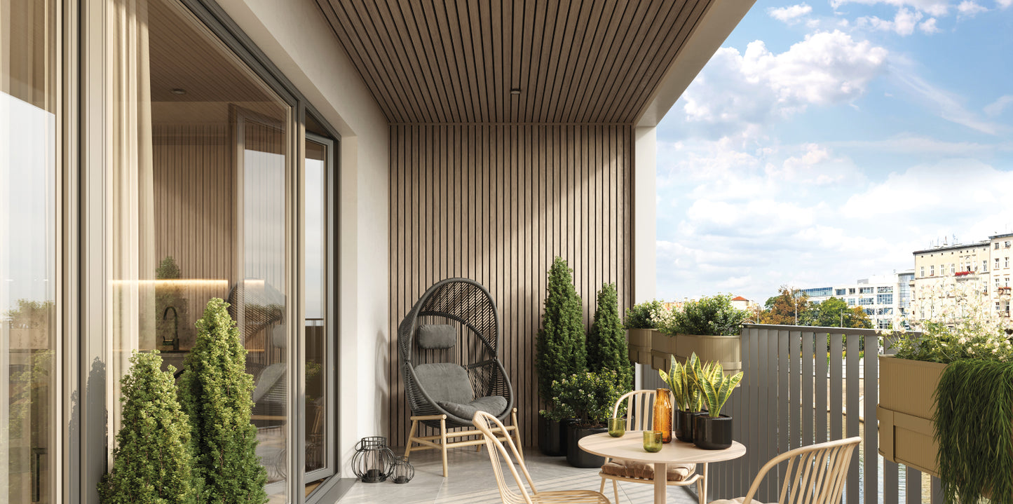 Fronto Slat Wall Panels - Oak 2950mm